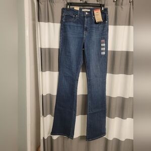 NWT Woman's Levi Strauss 725 High-Rise Bootcut Jeans Sz 8 Long